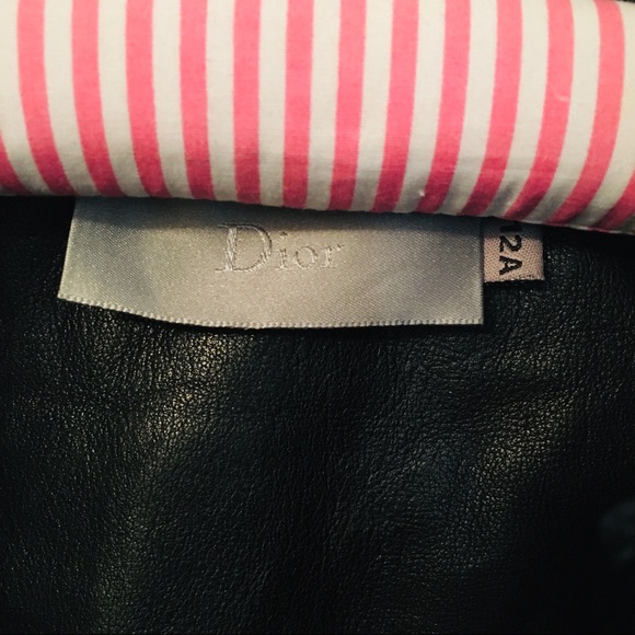 CHRISTIAN DIOR girls’ leather jacket gorgeous!! - Picture 5 of 8